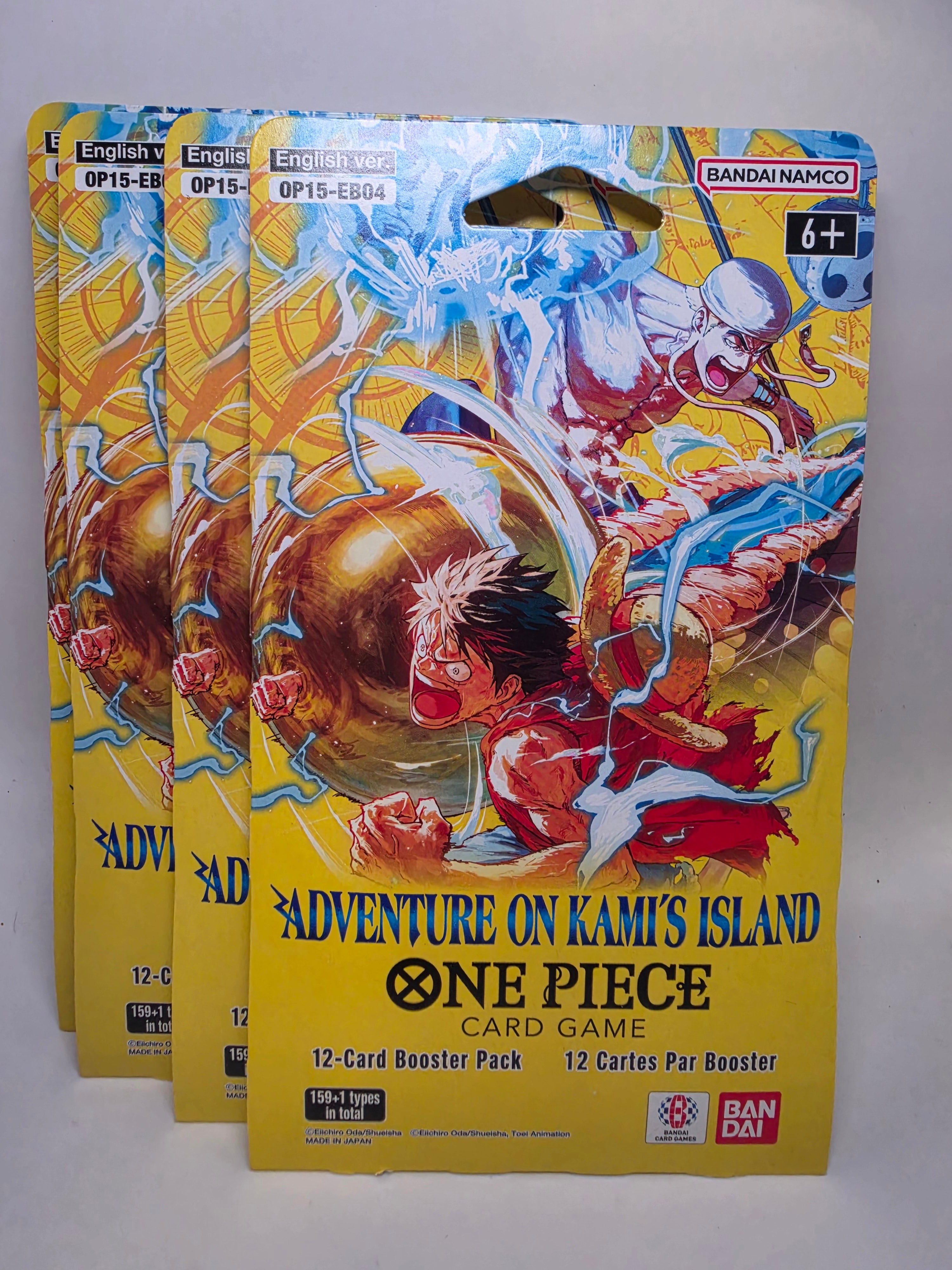 One Piece Adventure on Kami's Island OP15-EB04 Sleeved Booster