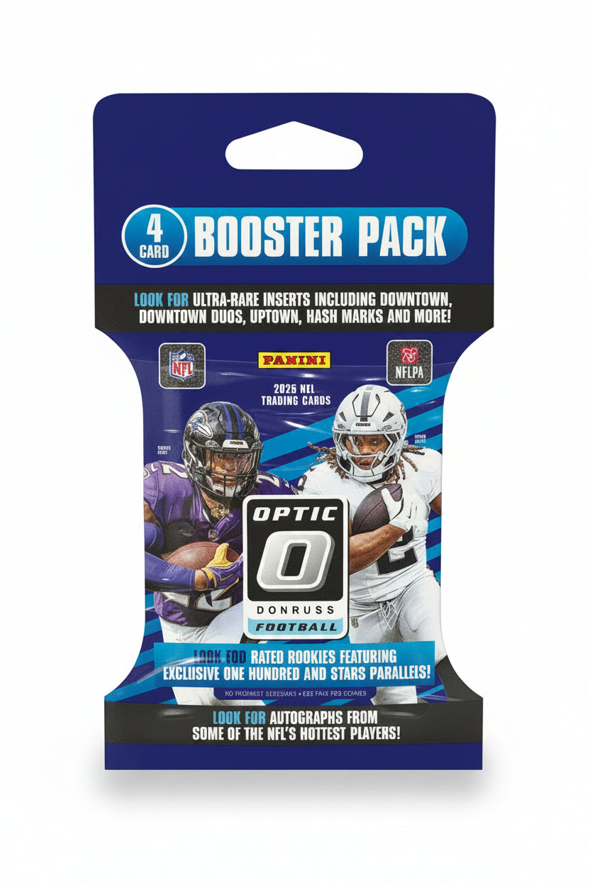 2025 Panini Donruss Optic NFL Trading Card Booster Pack