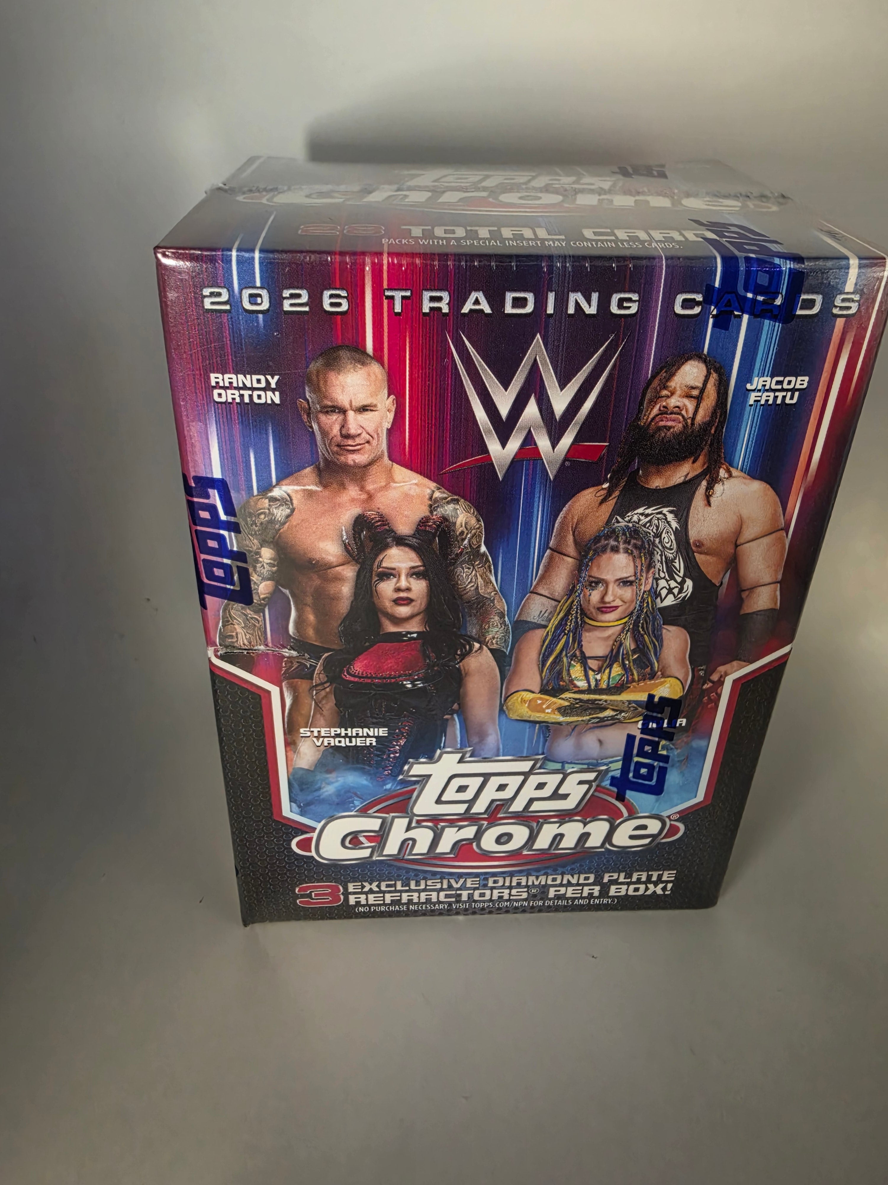 2026 Topps Chrome WWE - Factory Sealed