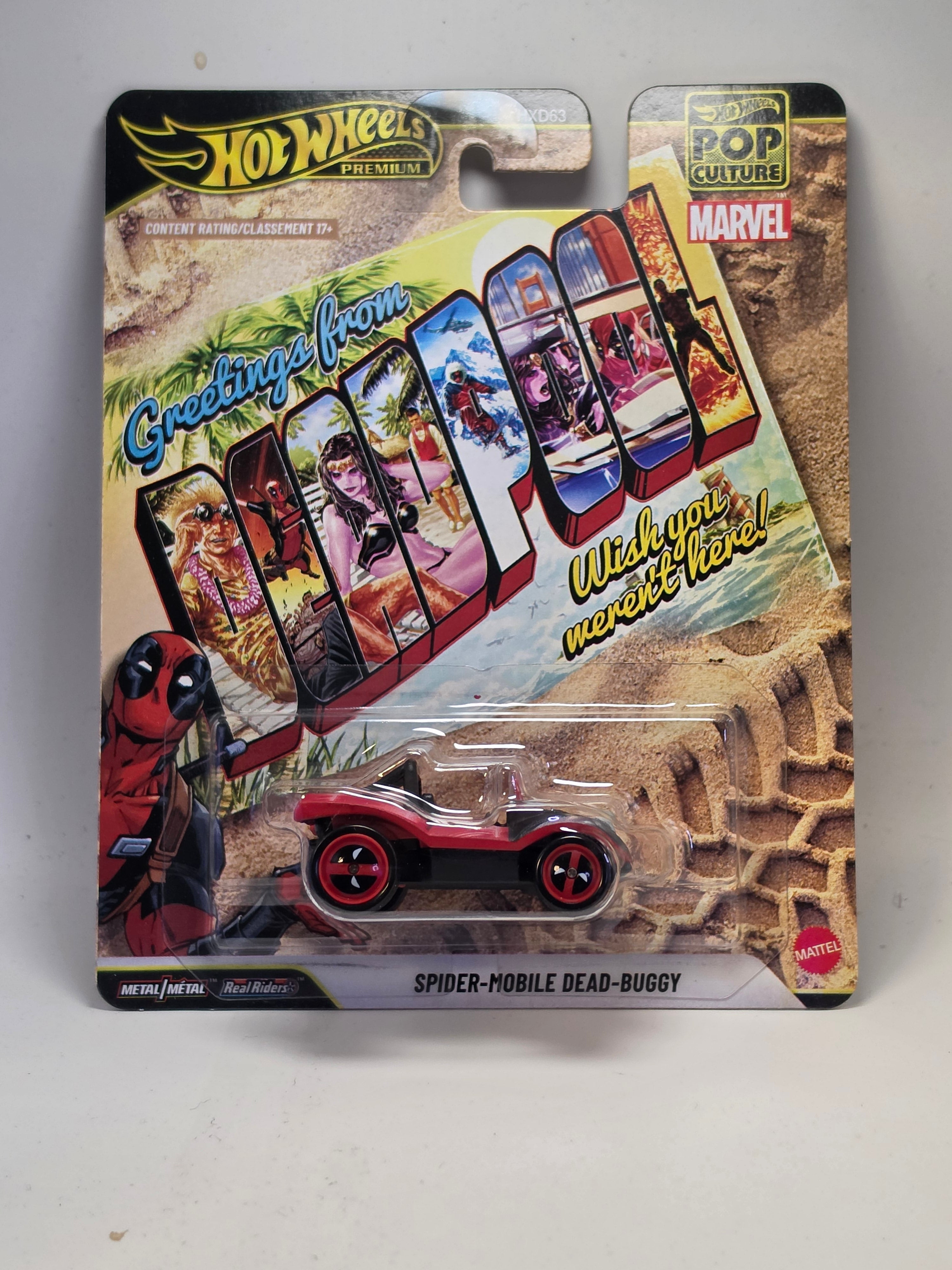 Hot Wheels Deadpool
