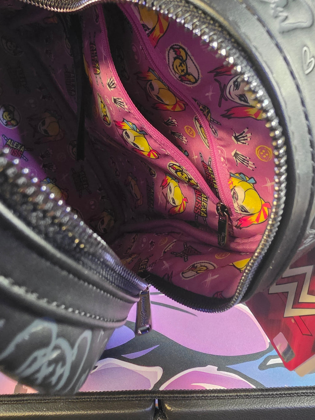 WWE Alexa Bliss Play and Pain Mini-Backpack - Exclusive