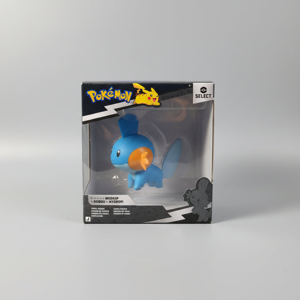 2026 Pokémon Jazwares Select Mudkip Collectible Action Figure 4in