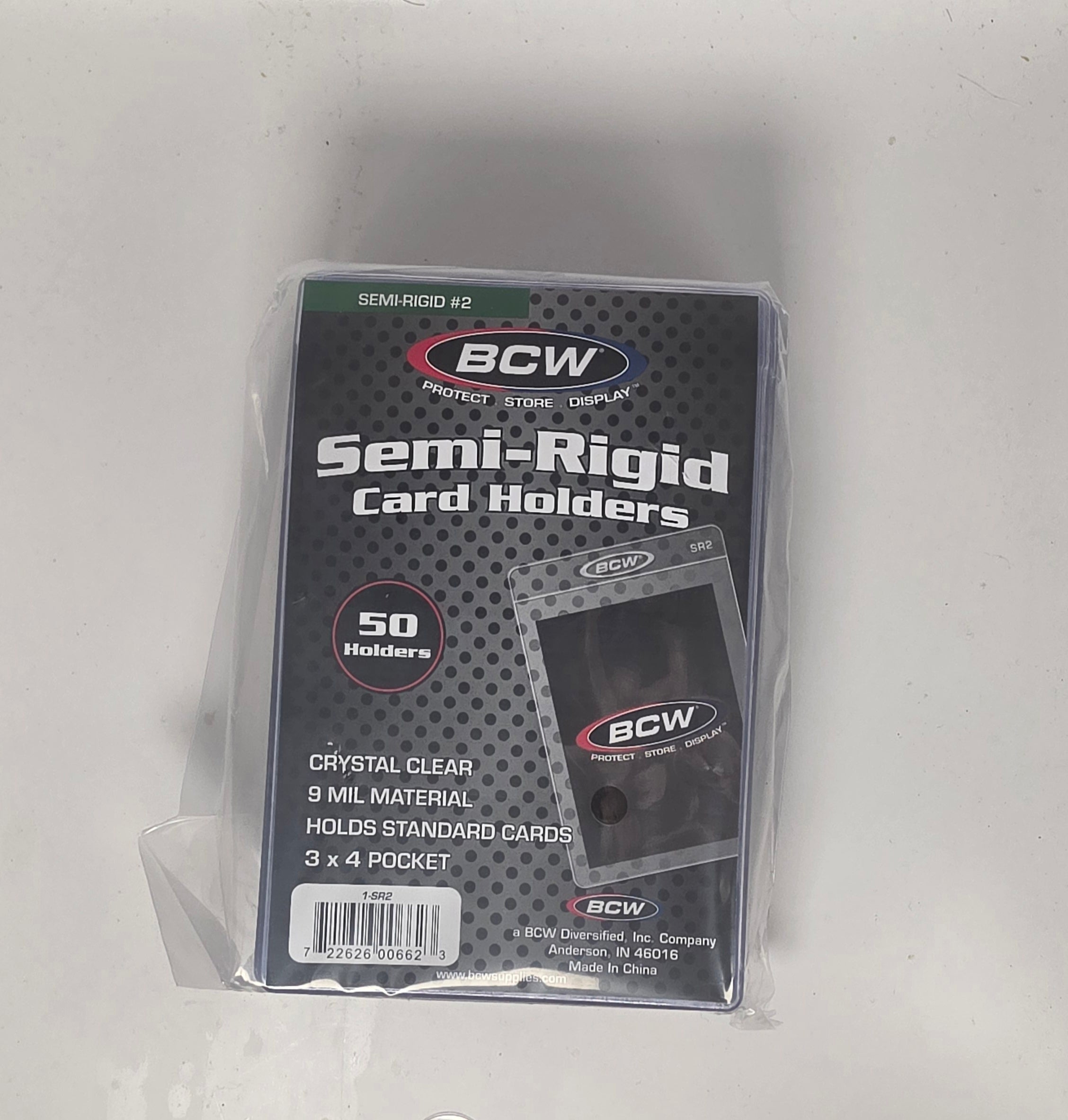 Semi-Rigid Card Holder