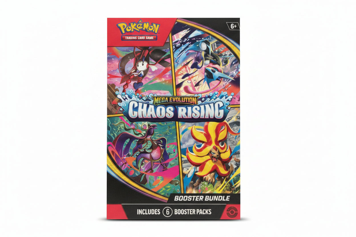 Pokémon TCG: Mega Evolution—Chaos Rising Booster Bundle