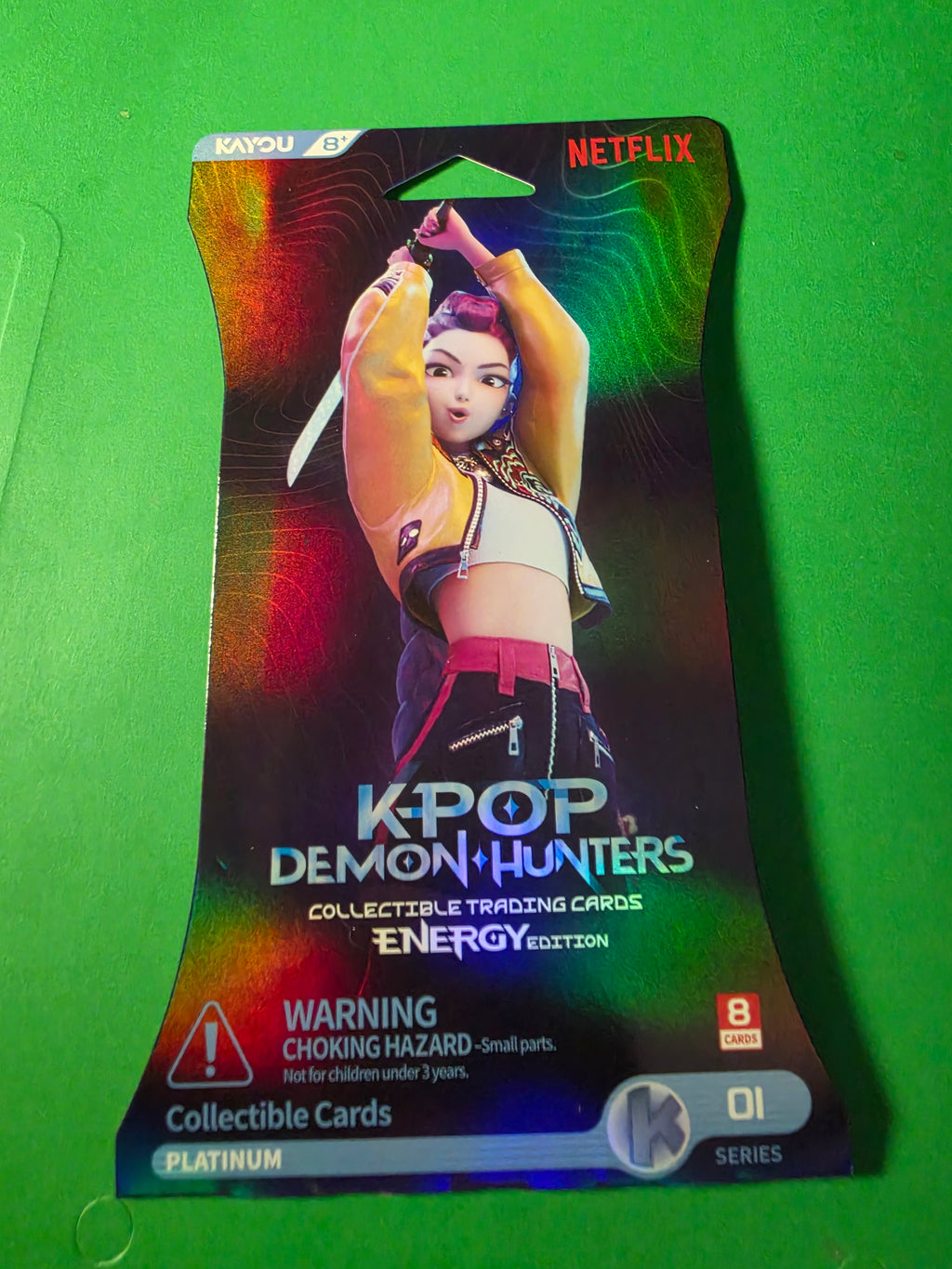 K-pop demon hunters sleeved packs