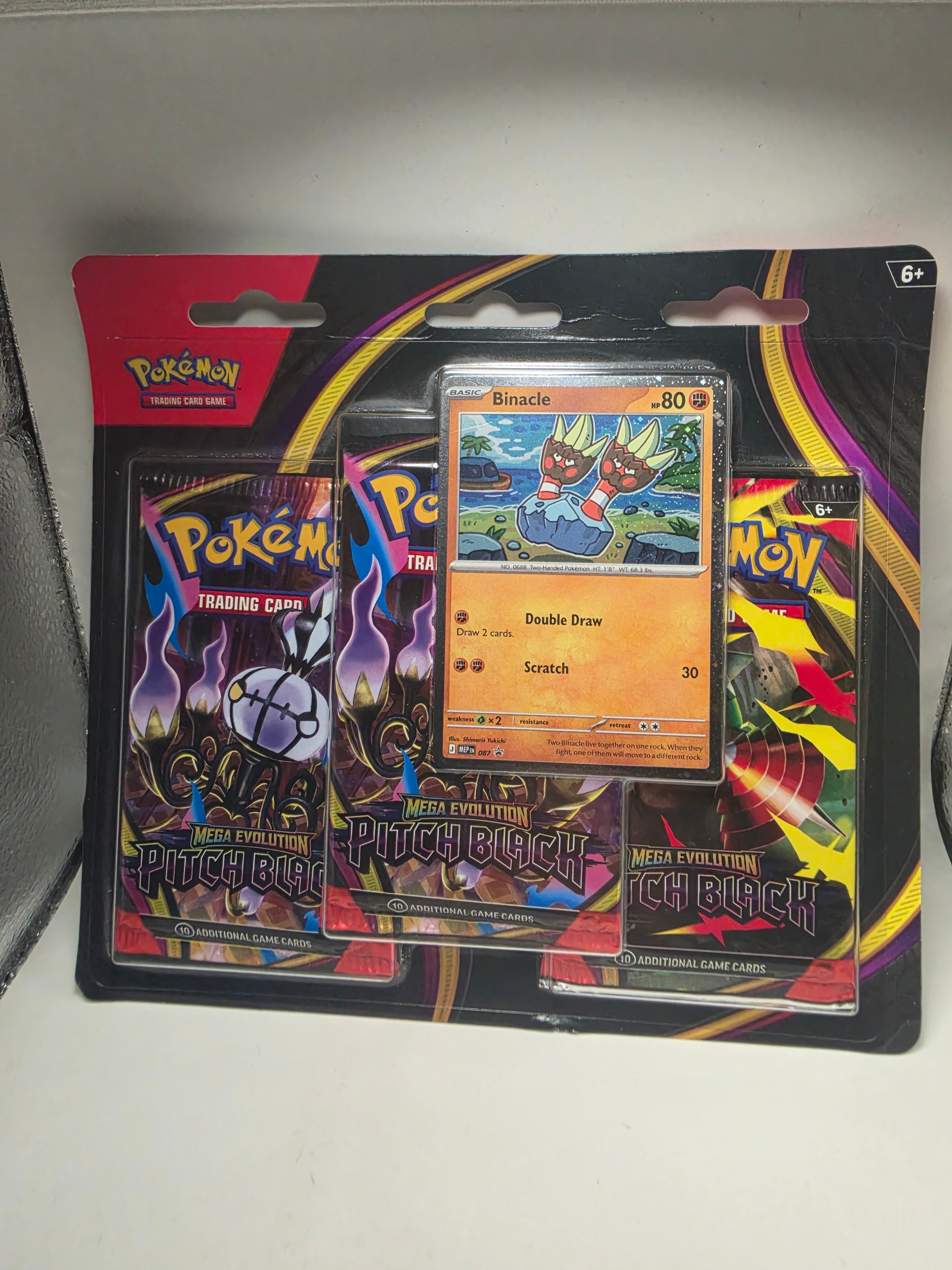 Pokemon Pitch Black 3 Pack Blister