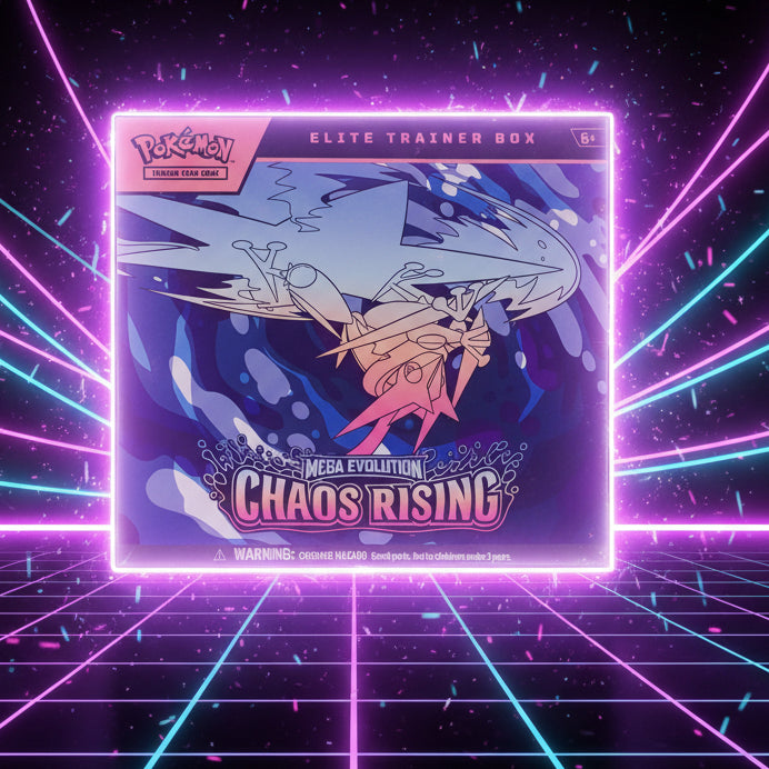 Pokemon Trading Card Games Mega Evolution Chaos Rising Elite Trainer Box