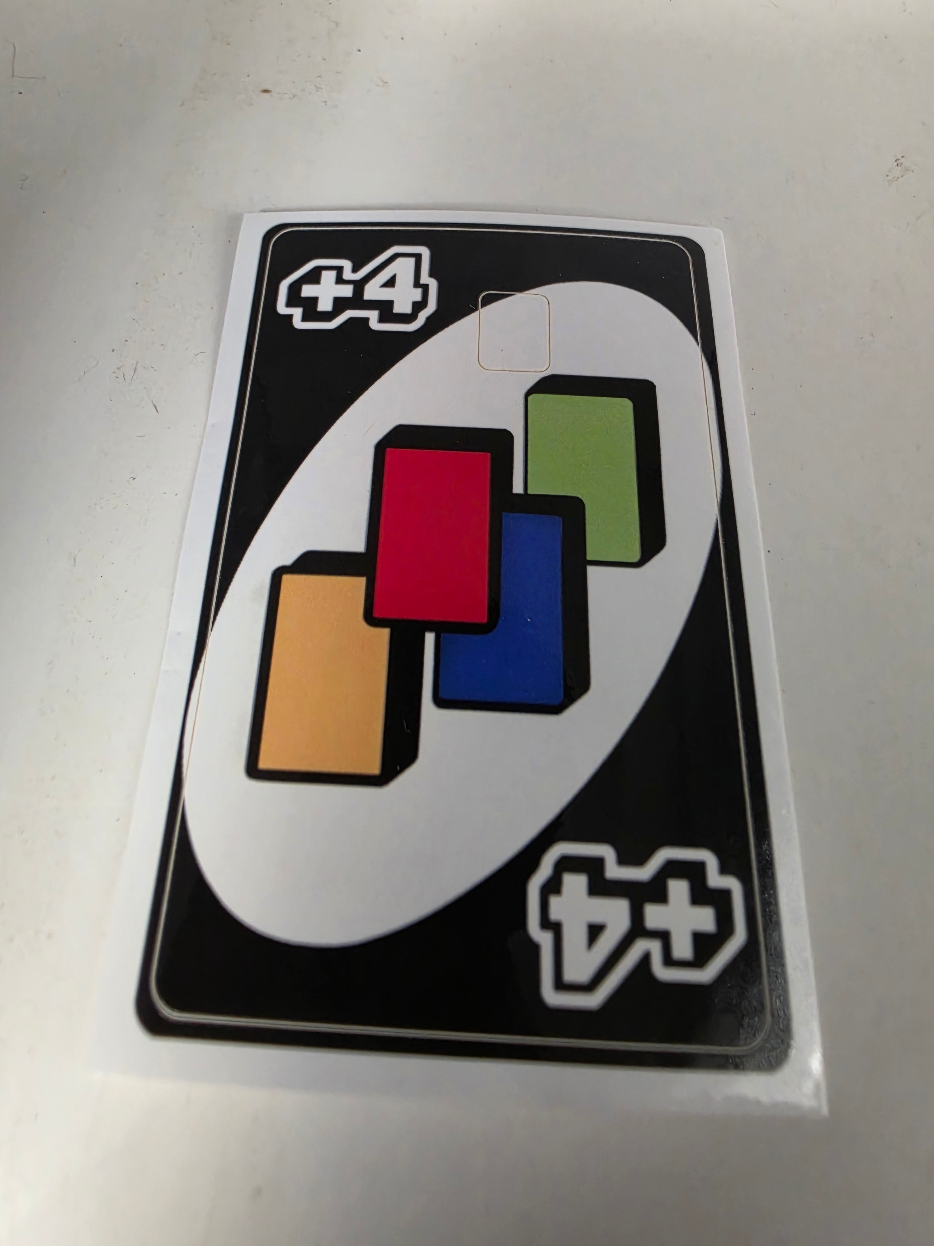 Uno Reverse Credit Card Skin
