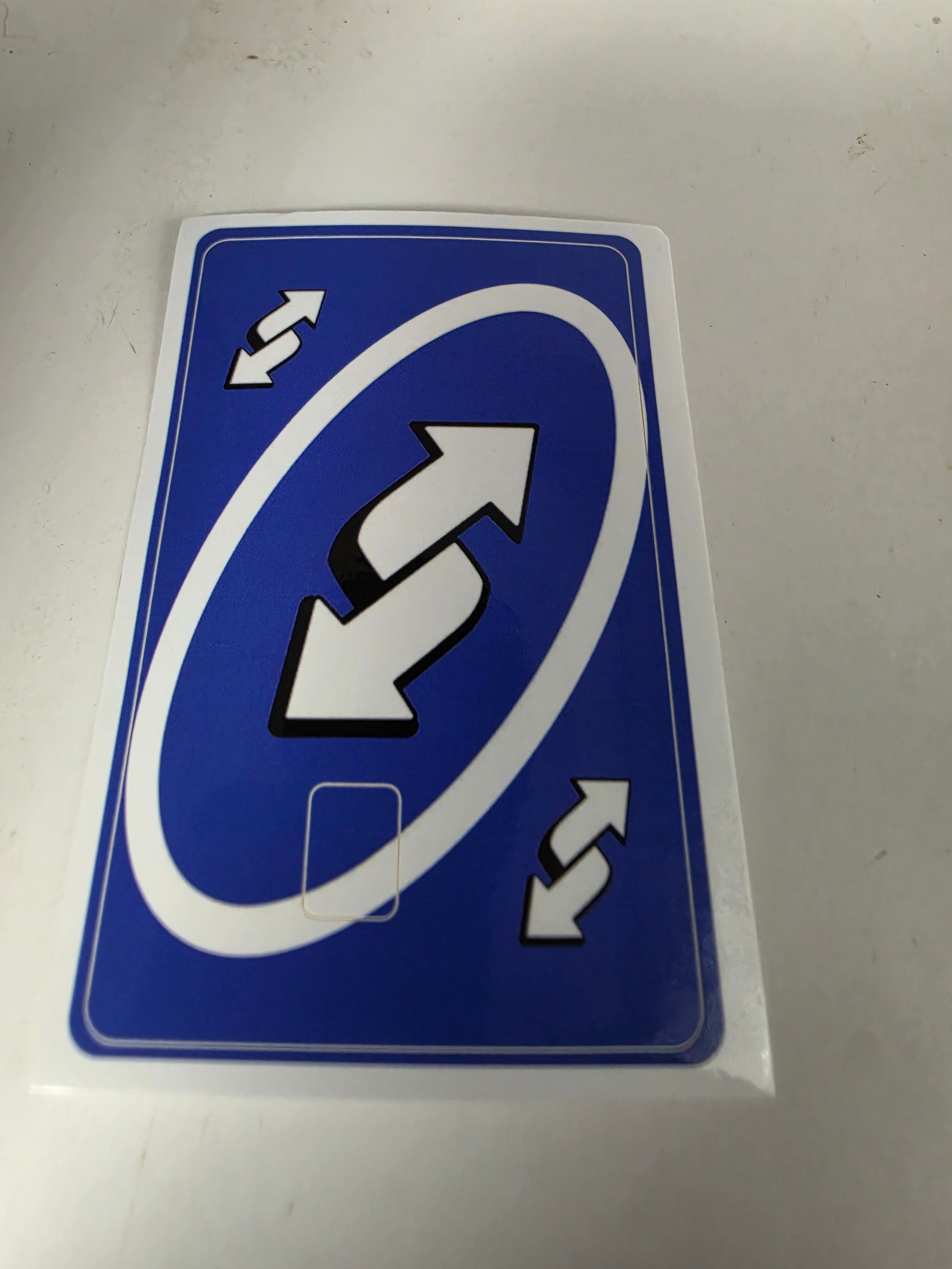 Uno Reverse Credit Card Skin