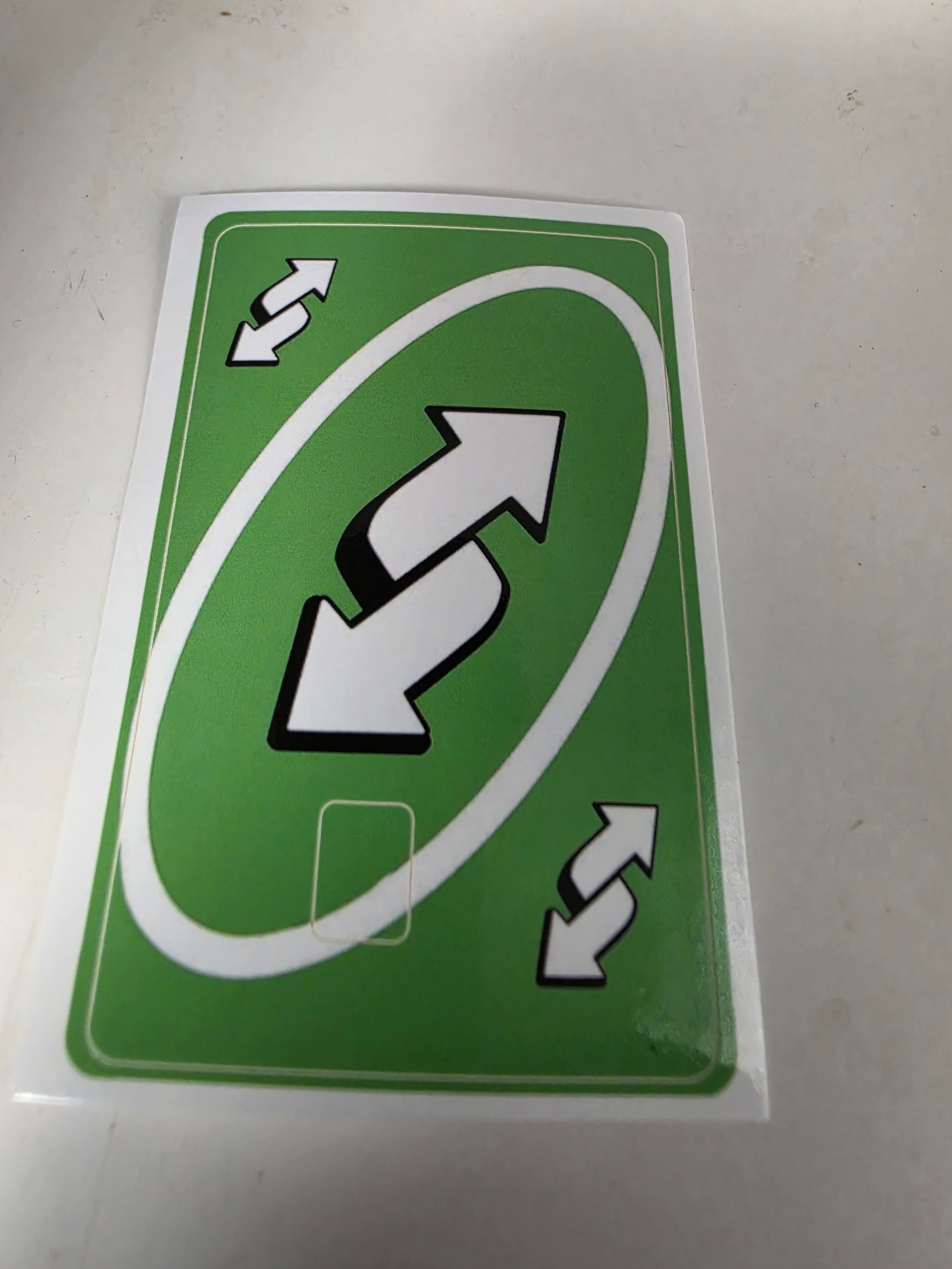 Uno Reverse Credit Card Skin