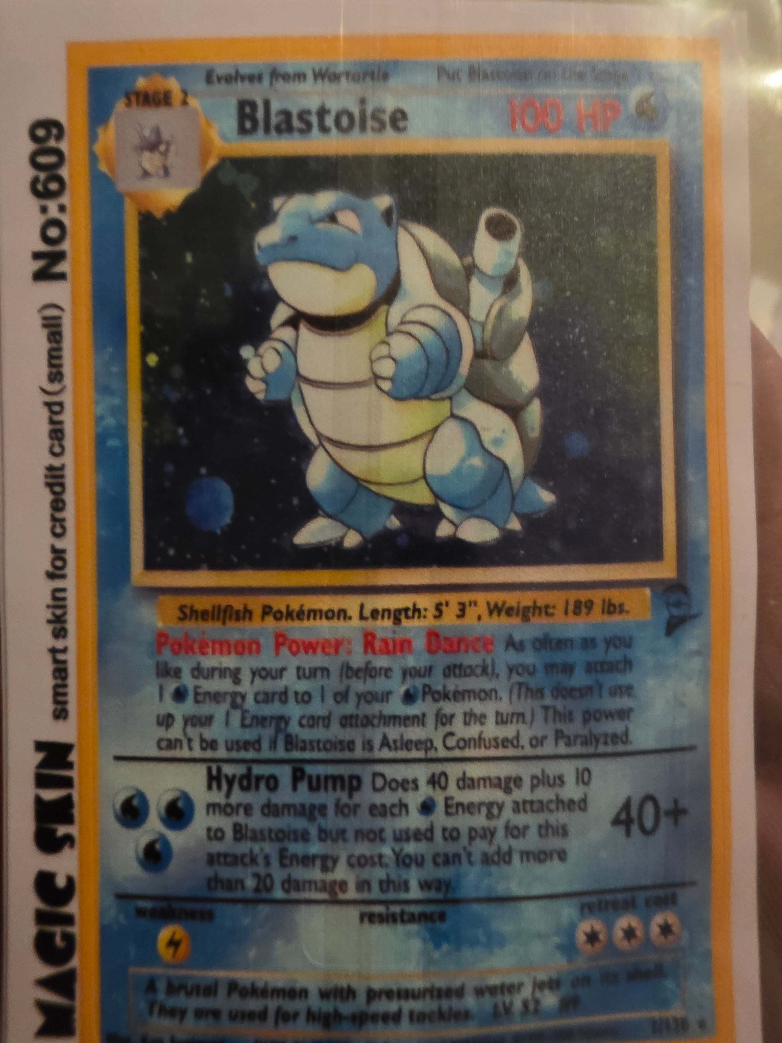 pokemon Credit Card Skin