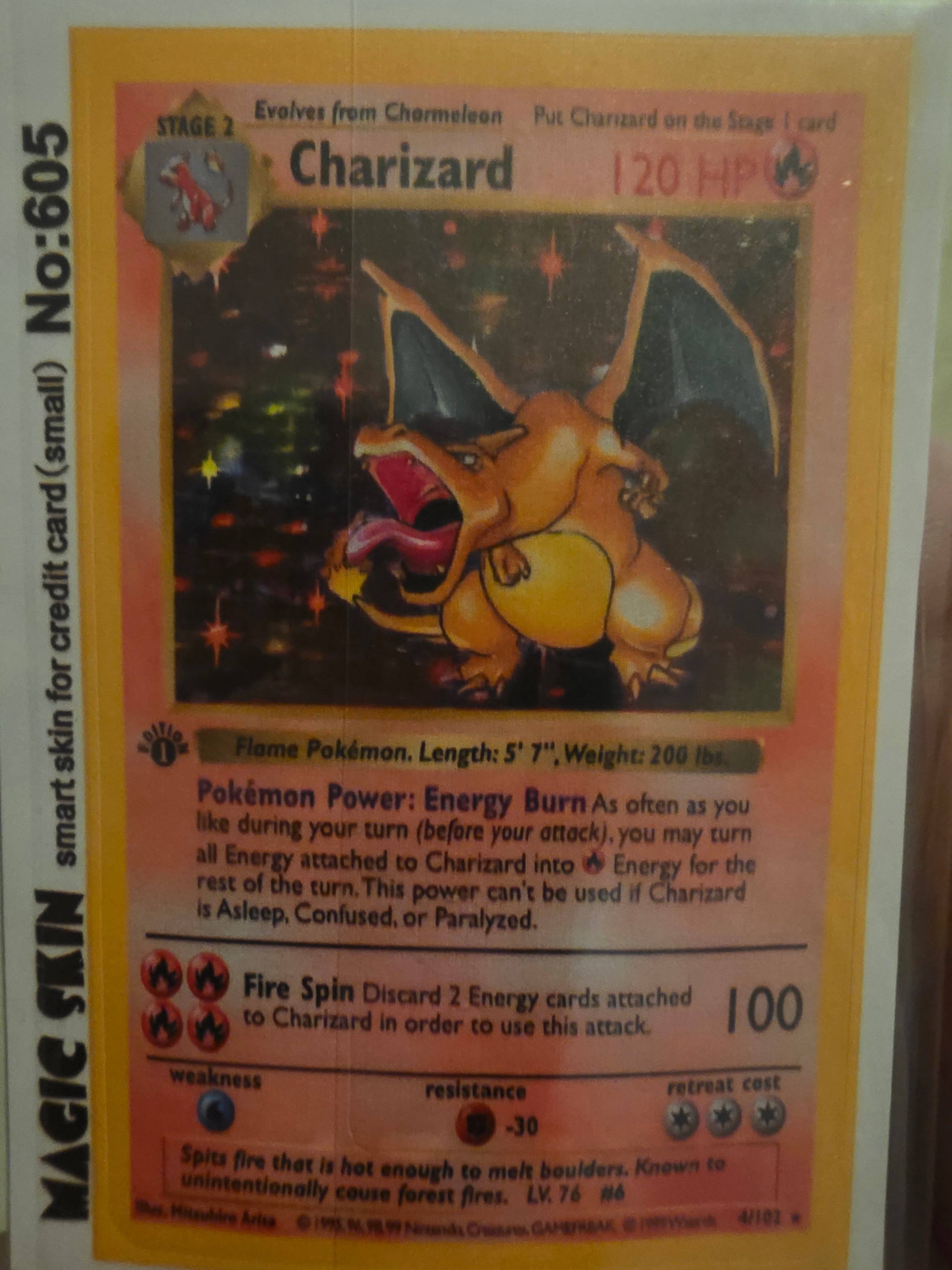 pokemon Credit Card Skin