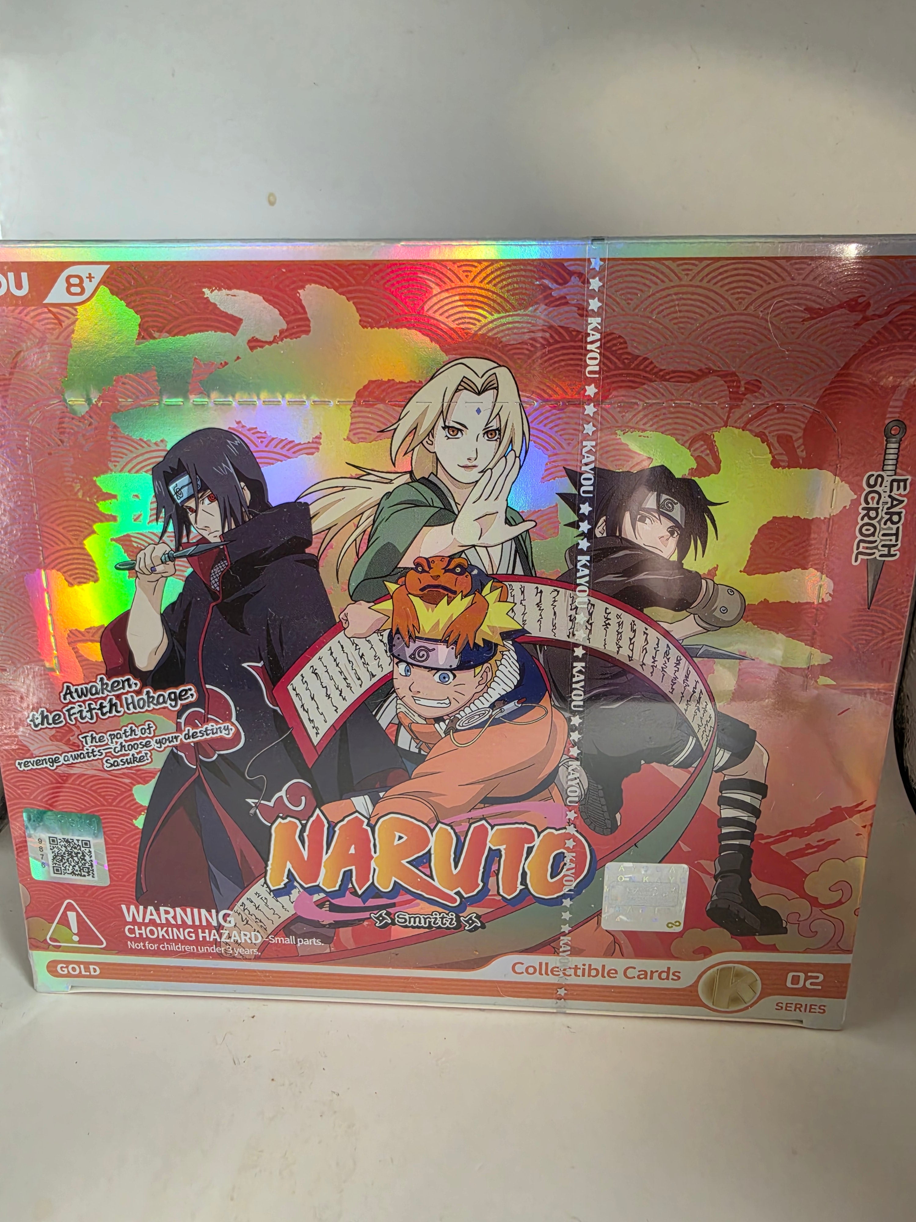 KAYOU Naruto-Smriti Collectible Cards 1 booster pack 7 cards