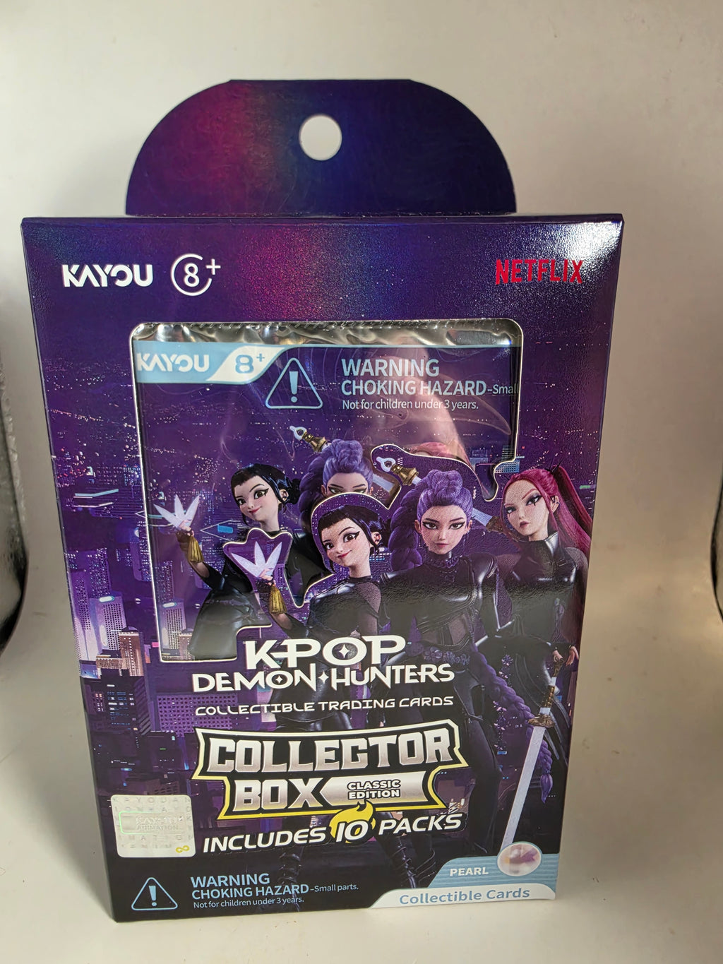 Kayou Kpop Demon Hunters Collectible Trading Cards, Classic Edition, Series 1, Collector Box, 10 Packs