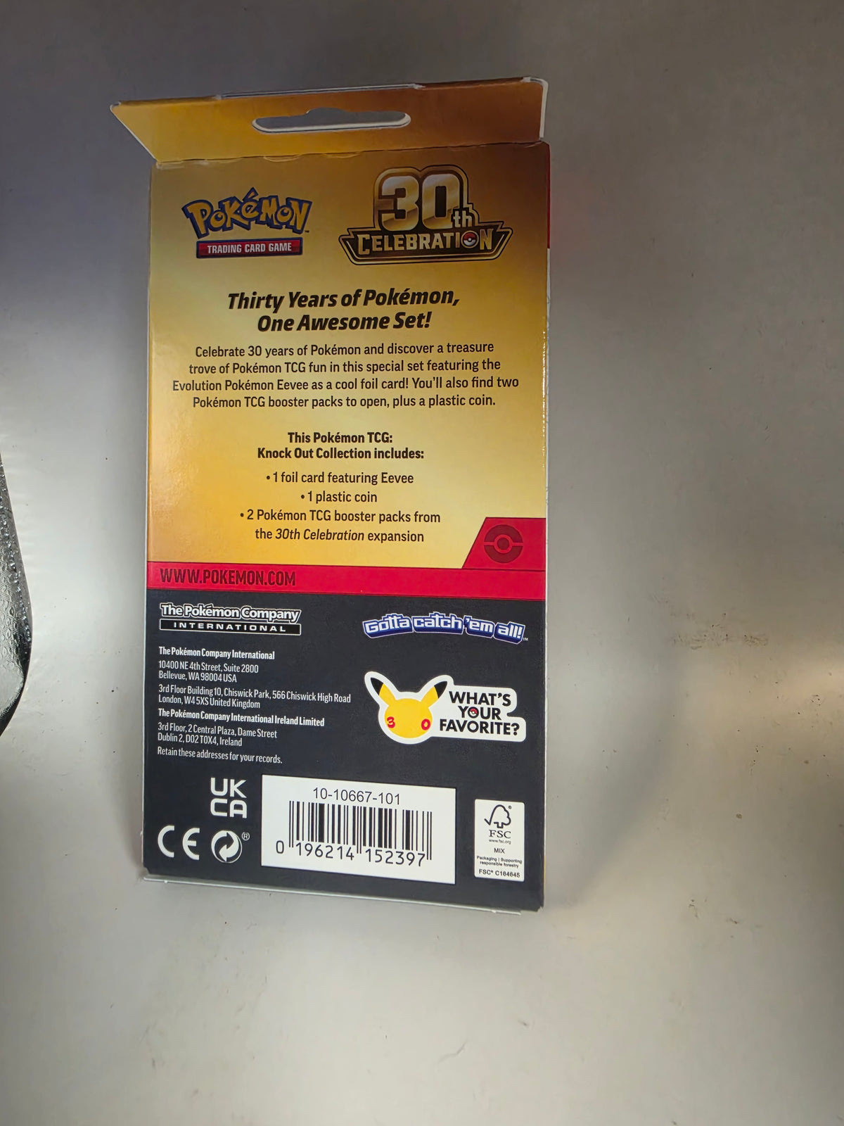 Pokemon TCG: 30th Celebration Knock Out Collection
