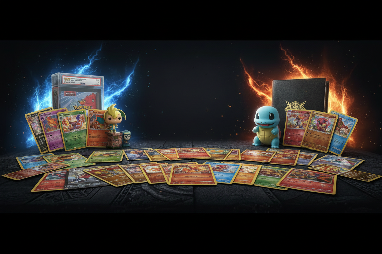 Trading Cards & Collectibles Hero Banner - No Text